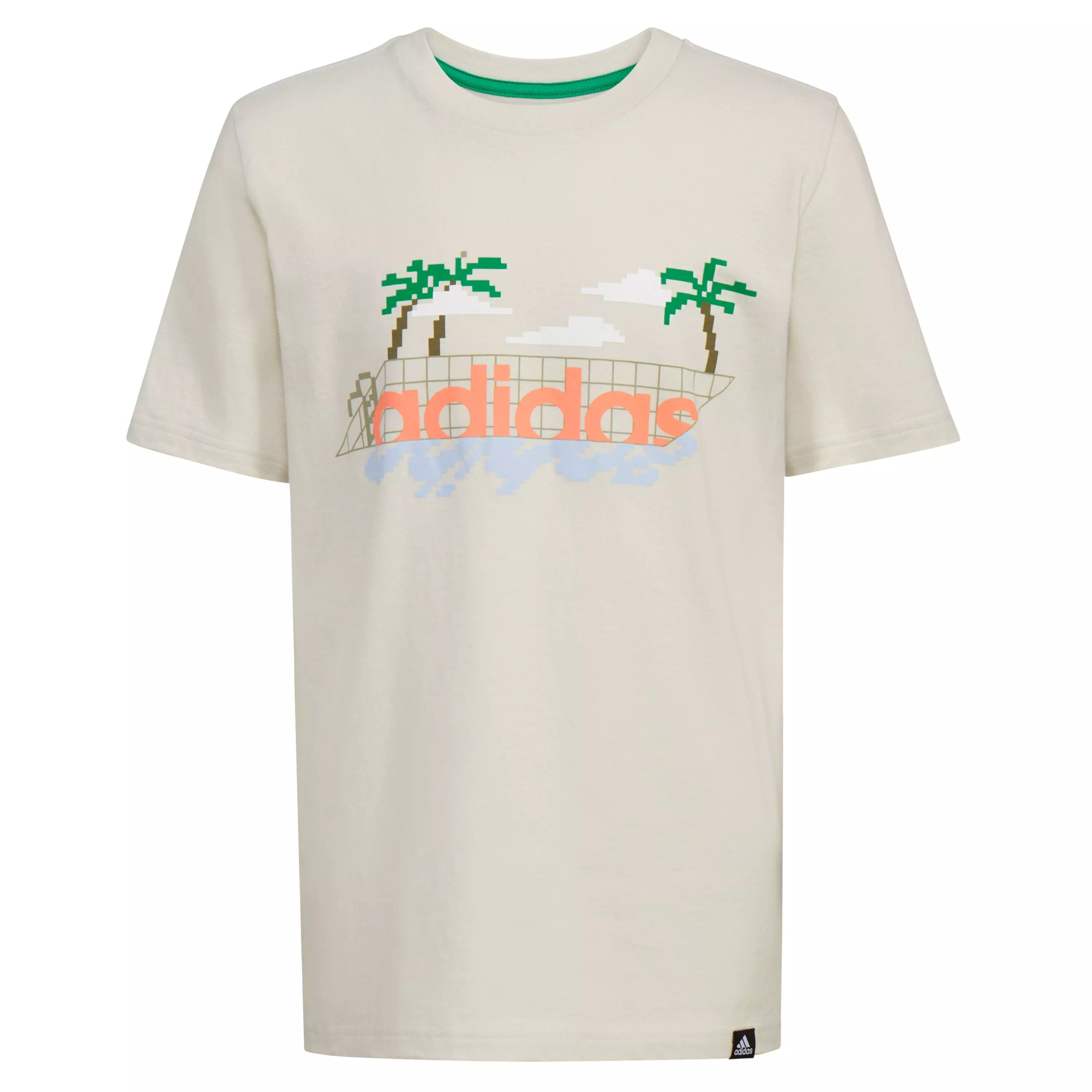 adidas Big Boys Tropical Tee